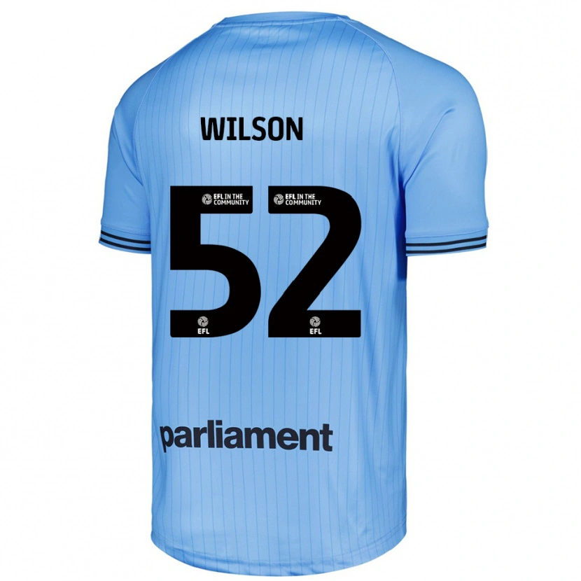 Danxen Dzieci Aston Wilson #52 Jasny Błękit Nieba Koszulka Bramkarska 2025/26