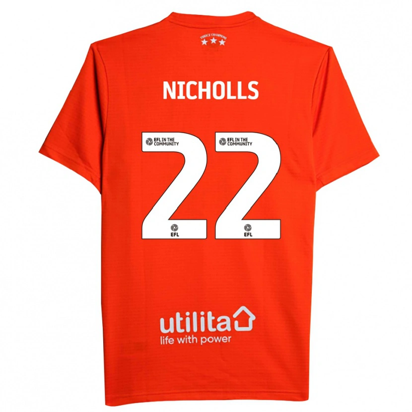 Danxen Dzieci Lee Nicholls #22 Biało Czerwony Koszulka Bramkarska 2025/26