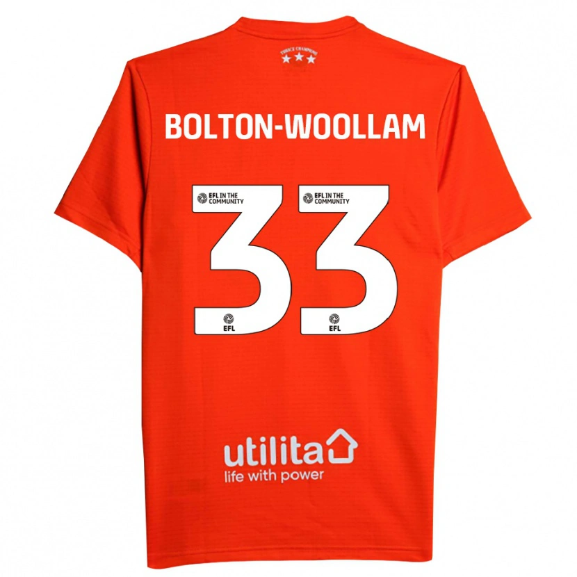 Danxen Dzieci Kacey Bolton-Woollam #33 Biało Czerwony Koszulka Bramkarska 2025/26