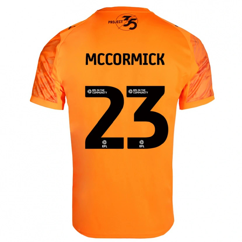 Danxen Dzieci Leo McCormick #23 Czarny Pomarańczowy Koszulka Bramkarska 2025/26