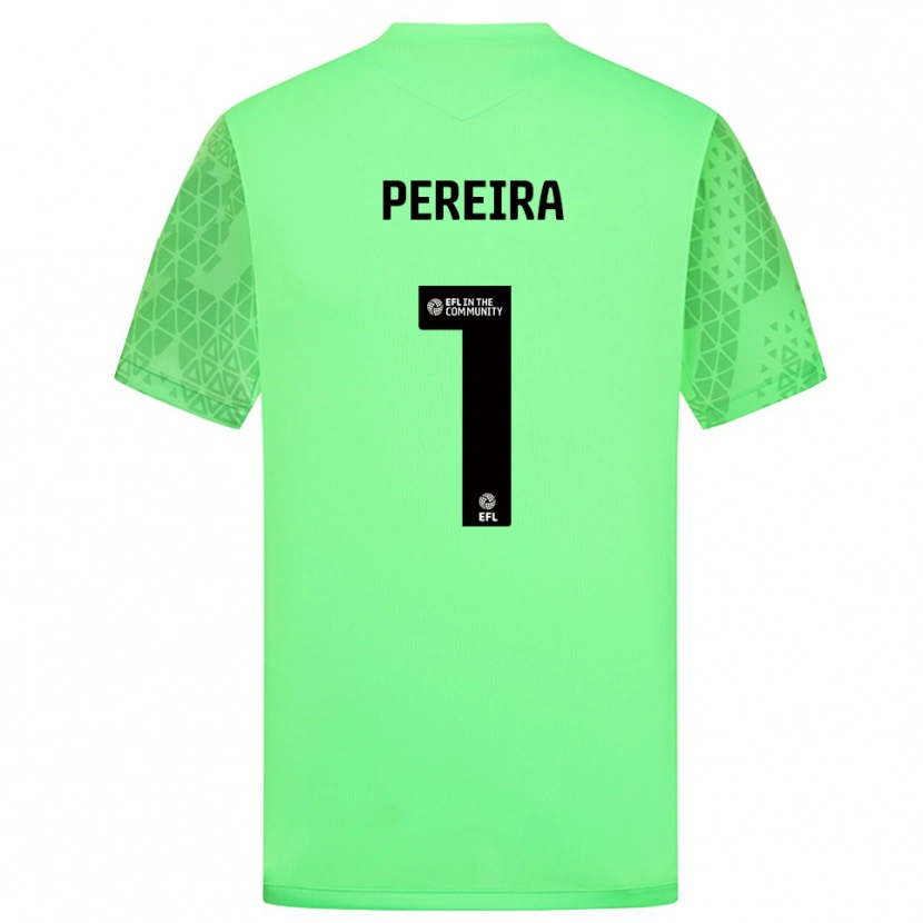 Danxen Dzieci Joel Pereira #1 Jasna Zieleń Koszulka Bramkarska 2025/26