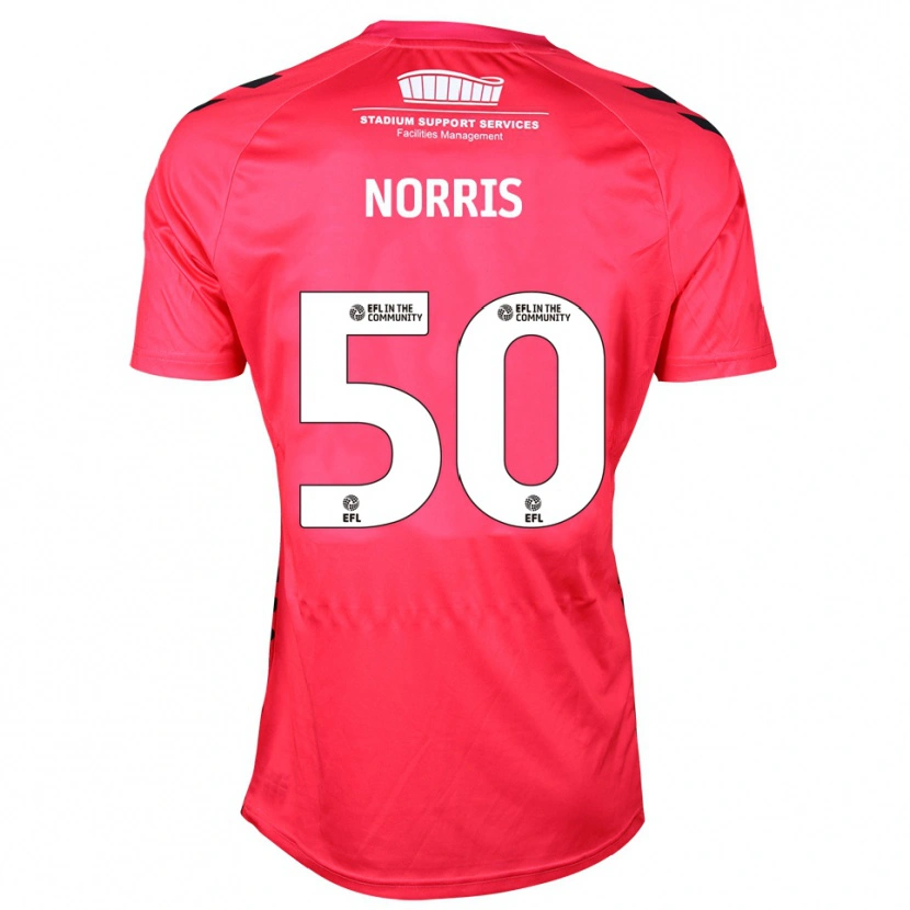 Danxen Dzieci Will Norris #50 Biało Czerwony Koszulka Bramkarska 2025/26