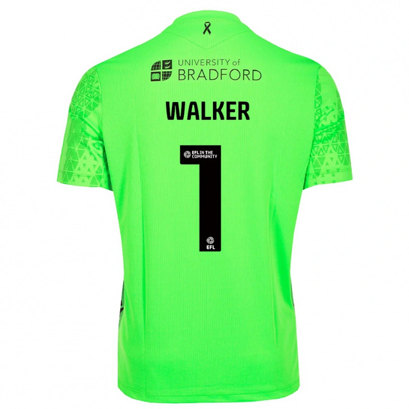 Danxen Dzieci Sam Walker #1 Jasna Zieleń Koszulka Bramkarska 2025/26