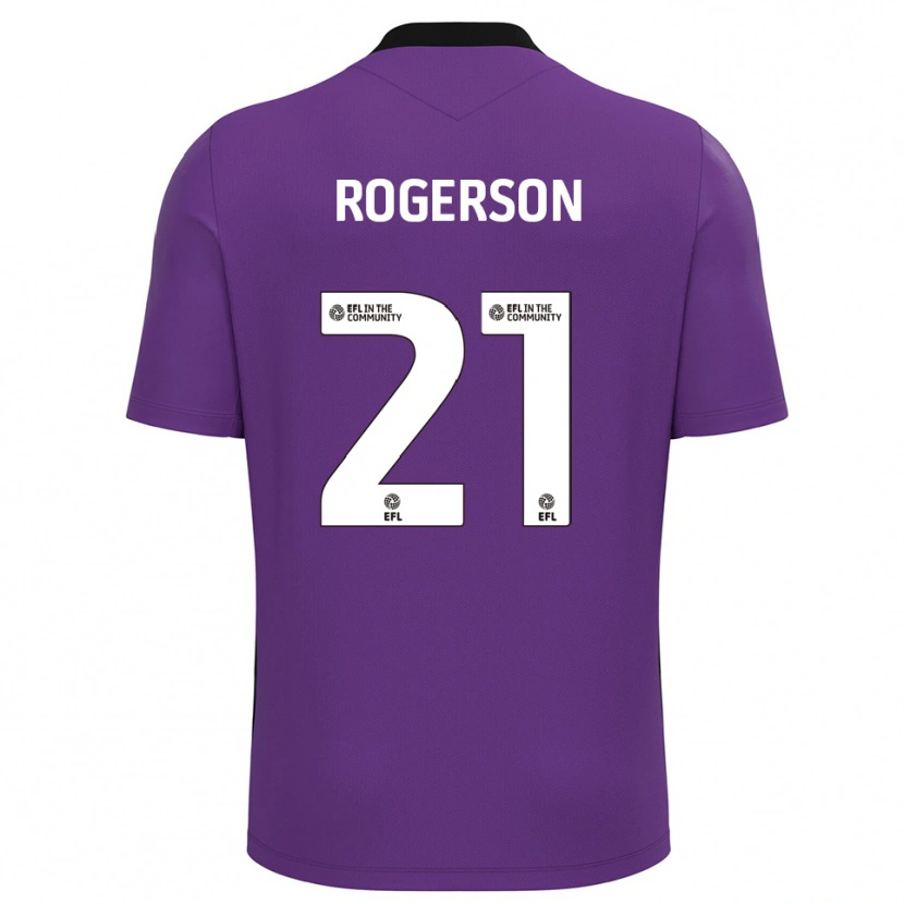 Danxen Dzieci James Rogerson #21 Indygo Koszulka Bramkarska 2025/26
