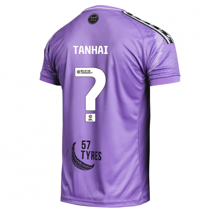 Danxen Dzieci Cassius Tanhai #0 Jasny Fiolet Koszulka Bramkarska 2025/26