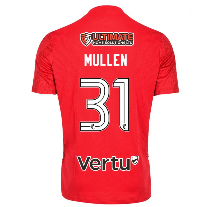 Danxen Dzieci Ryan Mullen #31 Biało Czerwony Koszulka Bramkarska 2025/26