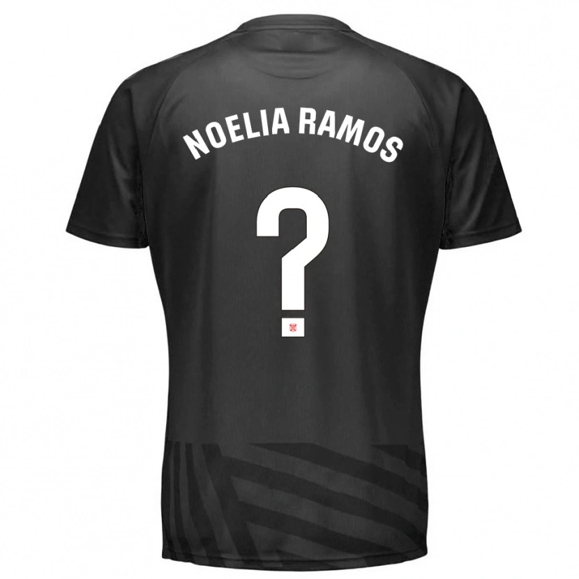 Danxen Dzieci Noelia Ramos Álvarez #0 Szary Czarny Koszulka Bramkarska 2025/26