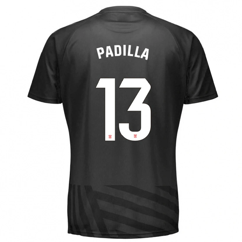 Danxen Dzieci Alejandro Padilla #13 Szary Czarny Koszulka Bramkarska 2025/26