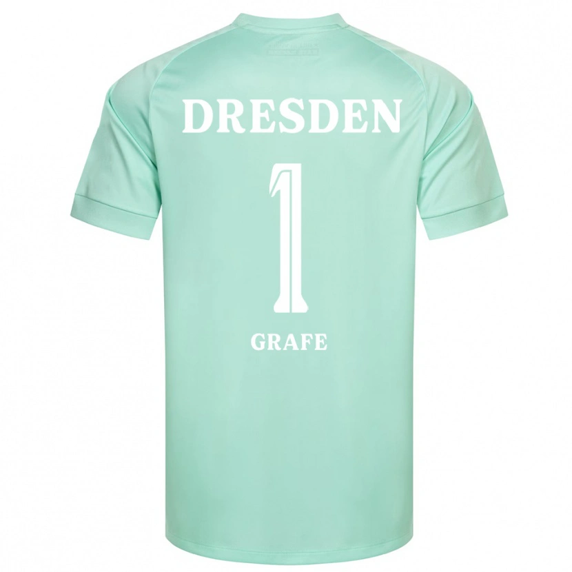 Danxen Dzieci Marlon Grafe #1 Jasnozielony Biały Koszulka Bramkarska 2025/26