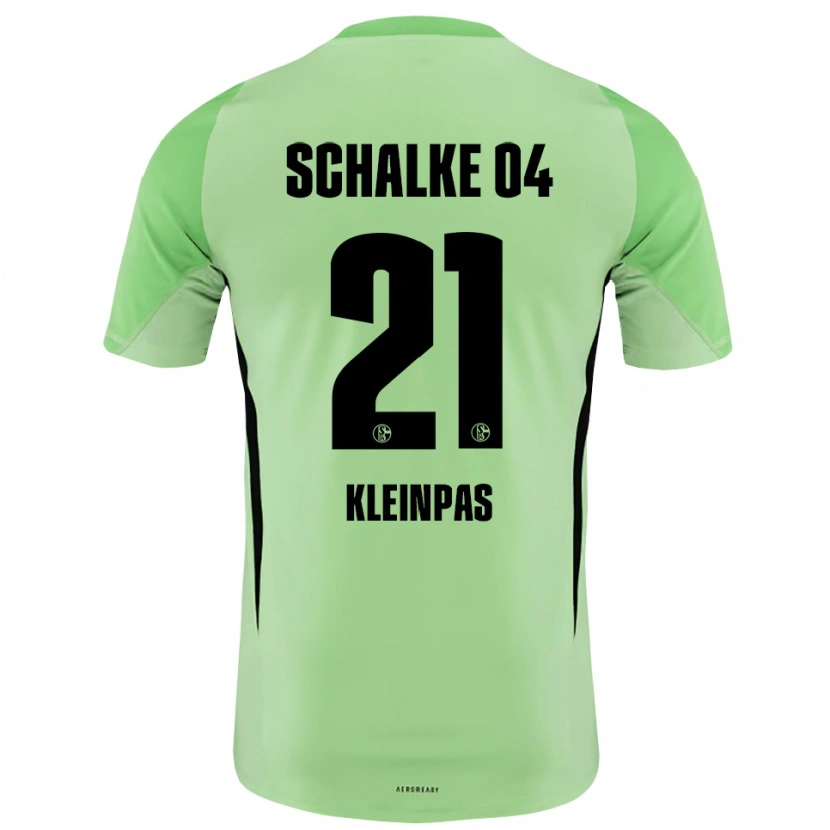 Danxen Dzieci Sophie Kleinpas #21 Jasnozielony Czarny Koszulka Bramkarska 2025/26
