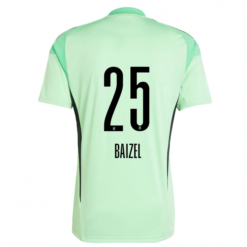 Danxen Dzieci David Baizel #25 Jasnozielony Czarny Koszulka Bramkarska 2025/26