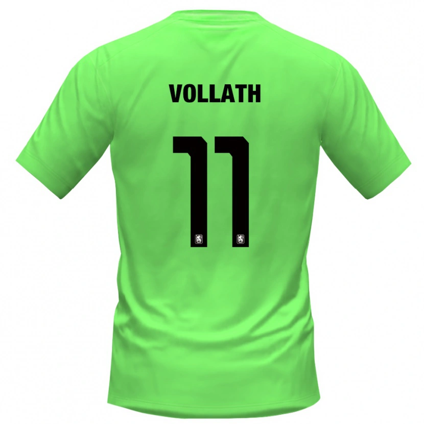 Danxen Dzieci René Vollath #11 Wiosenna Zieleń Koszulka Bramkarska 2025/26