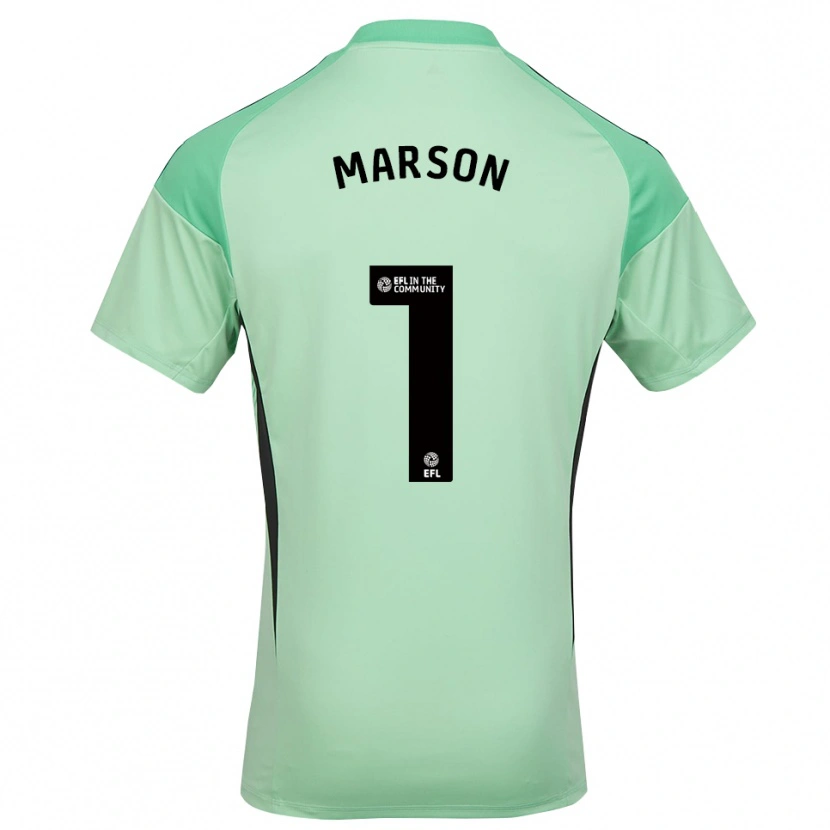 Danxen Dzieci Freddie Marson #1 Jasnozielono-Czarny Koszulka Bramkarska 2025/26