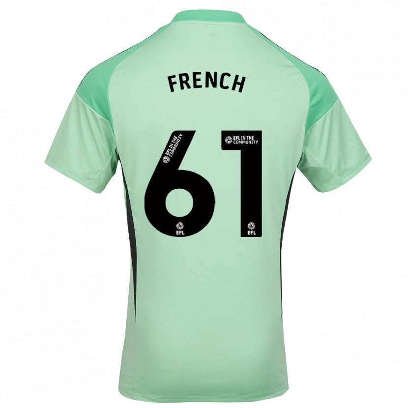 Danxen Dzieci Harry French #61 Jasnozielono-Czarny Koszulka Bramkarska 2025/26