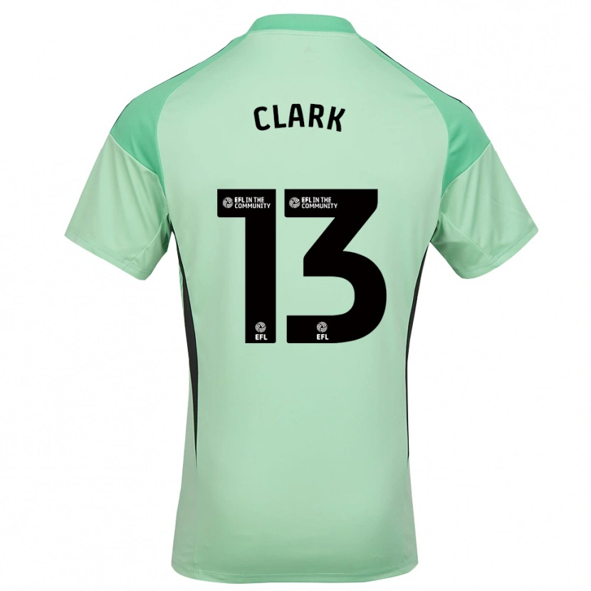 Danxen Dzieci Olivia Clark #13 Jasnozielono-Czarny Koszulka Bramkarska 2025/26