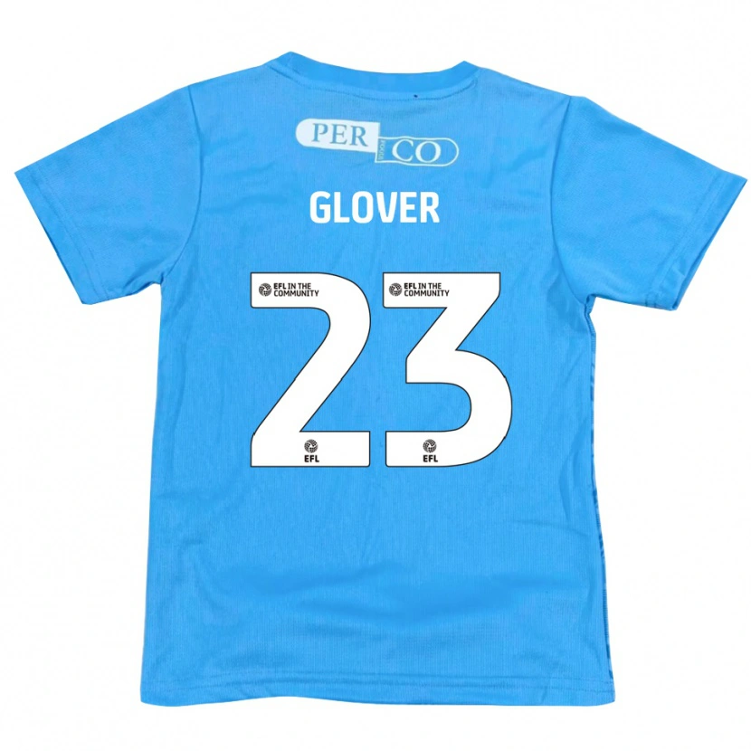 Danxen Dzieci Tom Glover #23 Niebiesko-Biały Koszulka Bramkarska 2025/26