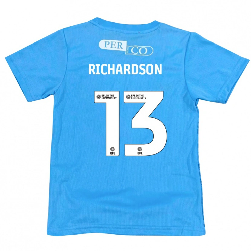 Danxen Dzieci Joseph Richardson #13 Niebiesko-Biały Koszulka Bramkarska 2025/26