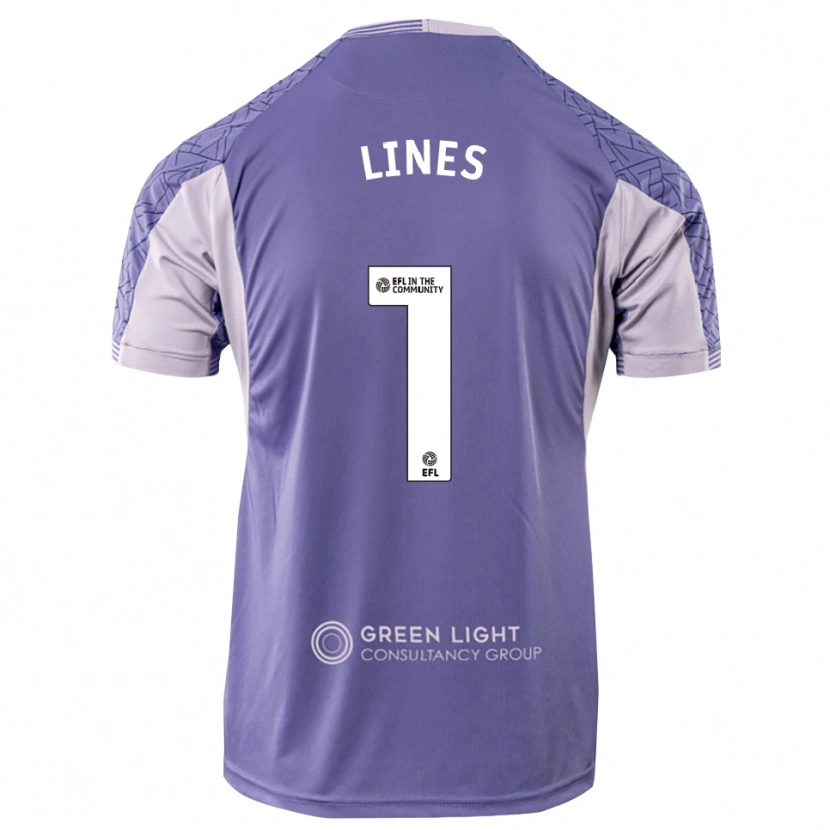 Danxen Dzieci Luis Lines #1 Jasnofioletowy Koszulka Bramkarska 2025/26