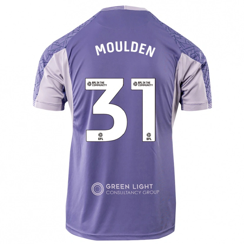 Danxen Dzieci Louie Moulden #31 Jasnofioletowy Koszulka Bramkarska 2025/26
