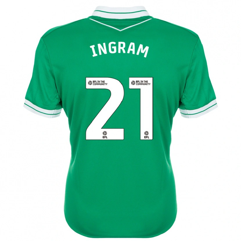 Danxen Dzieci Matt Ingram #21 Biało-Zielony Koszulka Bramkarska 2025/26