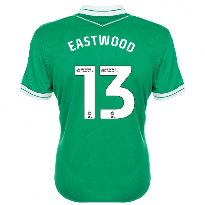 Danxen Dzieci Simon Eastwood #13 Biało-Zielony Koszulka Bramkarska 2025/26