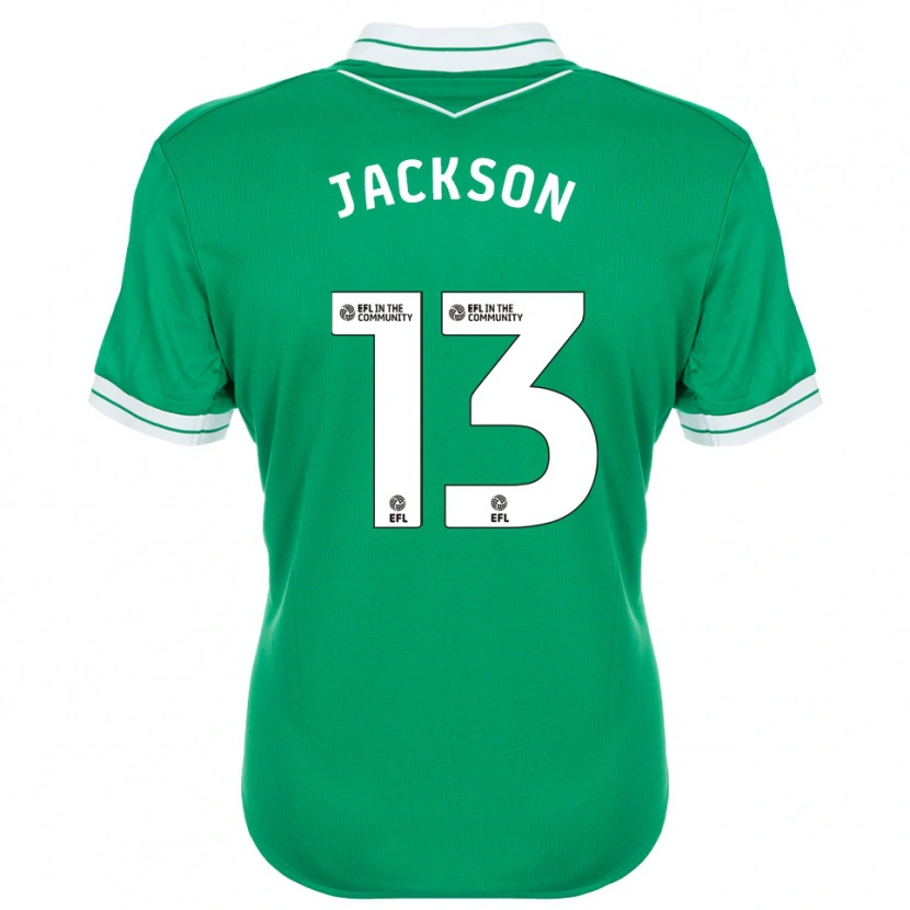 Danxen Dzieci Will Jackson #13 Biało-Zielony Koszulka Bramkarska 2025/26