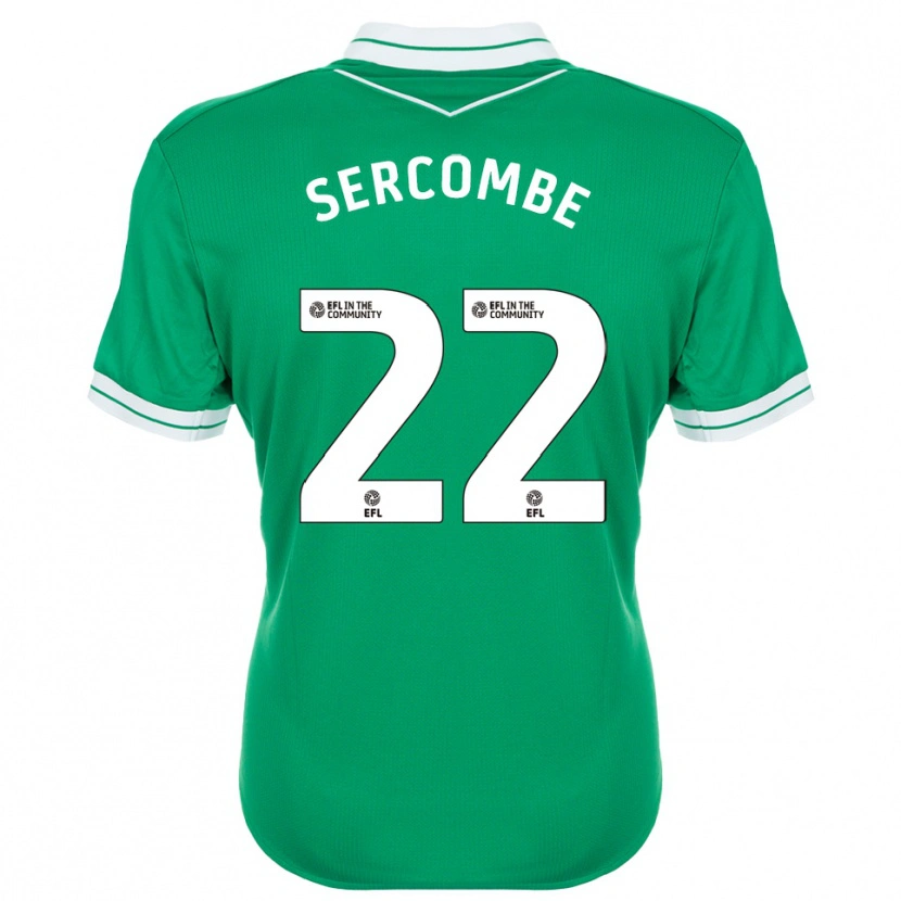 Danxen Dzieci Paris Sercombe #22 Biało-Zielony Koszulka Bramkarska 2025/26