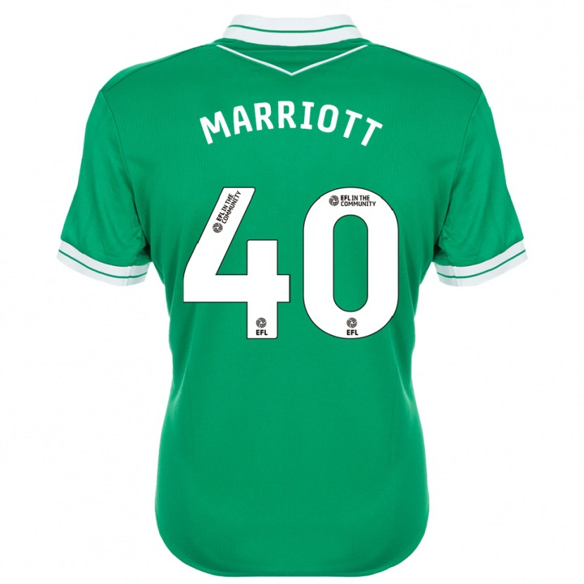 Danxen Dzieci Monty Marriott #40 Biało-Zielony Koszulka Bramkarska 2025/26