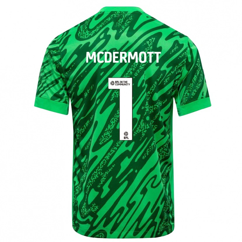 Danxen Dzieci Conal McDermott #1 Leśna Zieleń Koszulka Bramkarska 2025/26