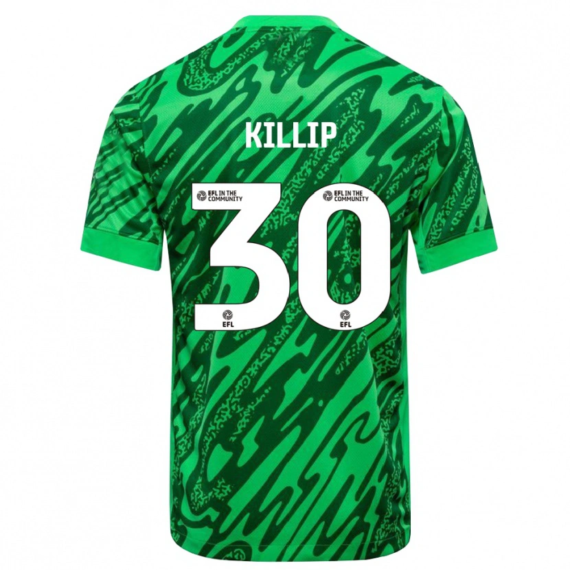 Danxen Dzieci Ben Killip #30 Leśna Zieleń Koszulka Bramkarska 2025/26