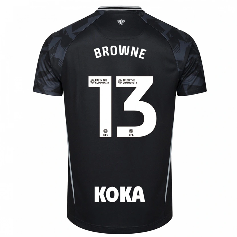 Danxen Dzieci Roraigh Browne #13 Niebiesko-Czarny Koszulka Bramkarska 2025/26