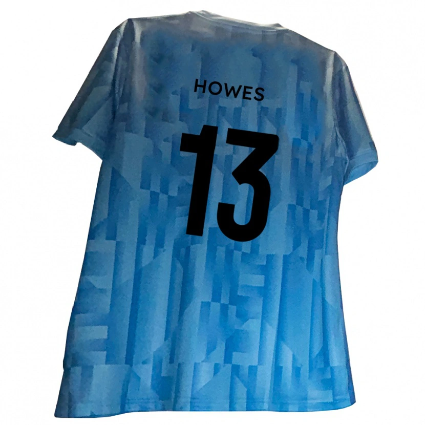 Danxen Dzieci Sam Howes #13 Niebiesko-Biały Koszulka Bramkarska 2025/26