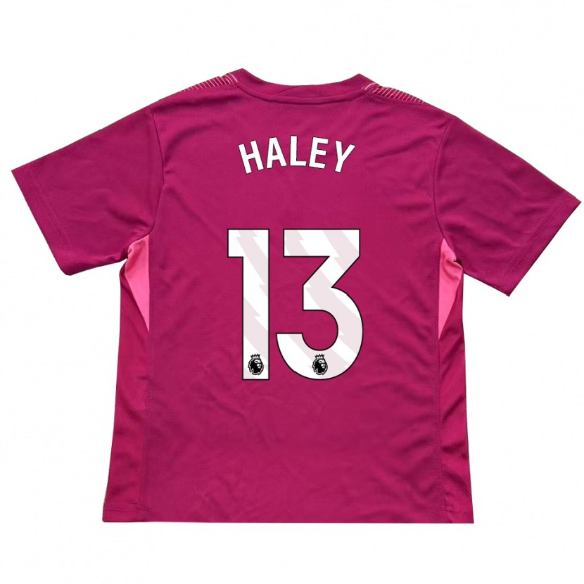 Danxen Dzieci Micah Haley #13 Różowy Biały Koszulka Bramkarska 2025/26