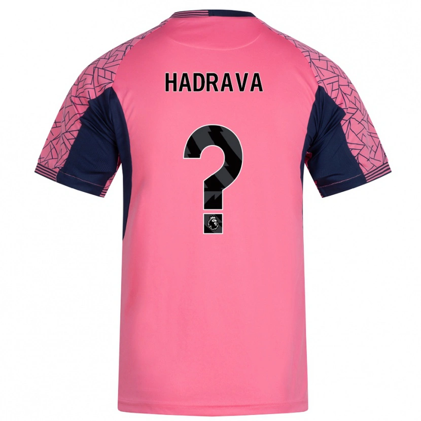 Danxen Dzieci Lily Hadrava #0 Różowy Czarny Koszulka Bramkarska 2025/26