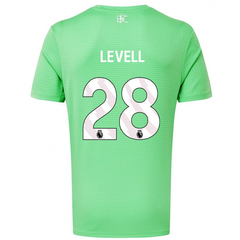 Danxen Dzieci Kirstie Levell #28 Średni Zielony Koszulka Bramkarska 2025/26