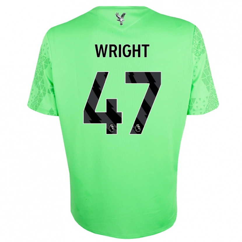 Danxen Dzieci Annis-Clara Wright #47 Zielony Czarny Koszulka Bramkarska 2025/26