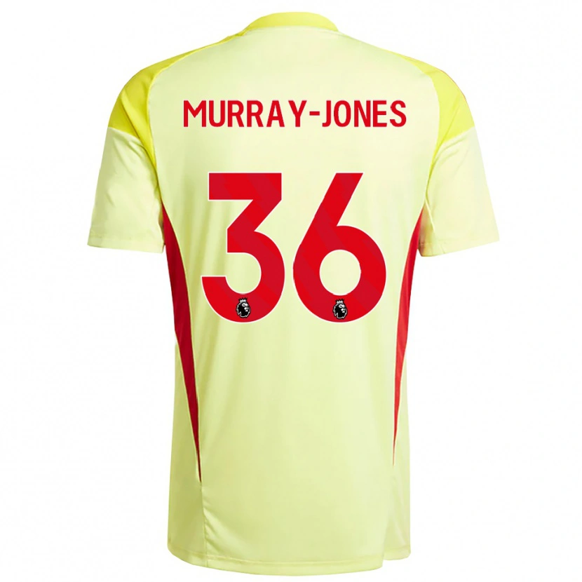 Danxen Dzieci George Murray-Jones #36 Jasnożółty Pomarańczowy Koszulka Bramkarska 2025/26