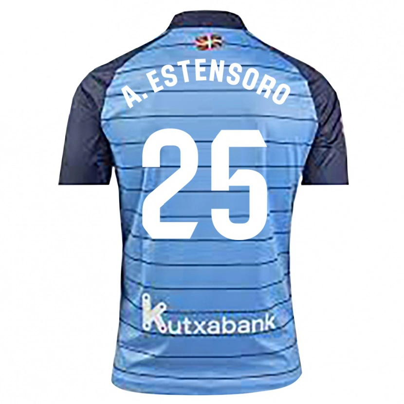 Danxen Dzieci Alazne Estensoro #25 Granatowy Koszulka Bramkarska 2025/26