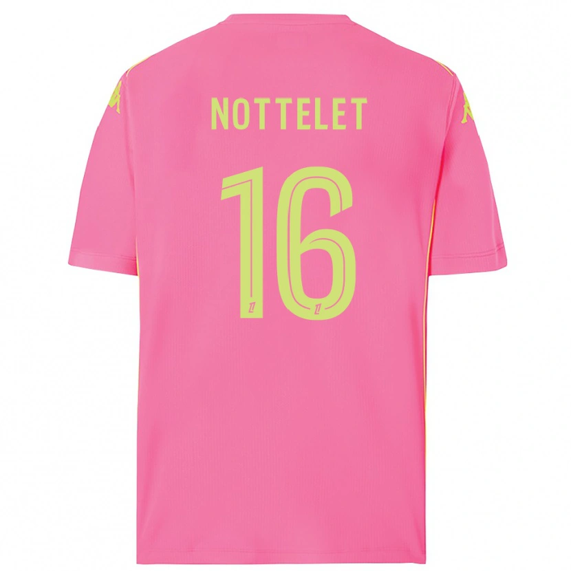 Danxen Dzieci Gillian Nottelet #16 Gorąco Różowy Koszulka Bramkarska 2025/26