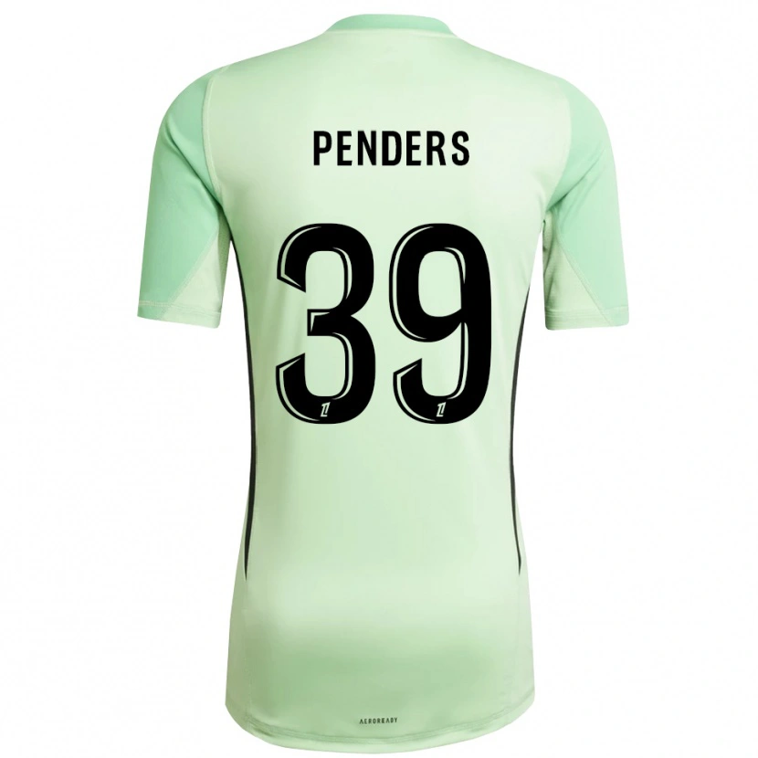 Danxen Dzieci Mike Penders #39 Jasno Zielono Czarny Koszulka Bramkarska 2025/26