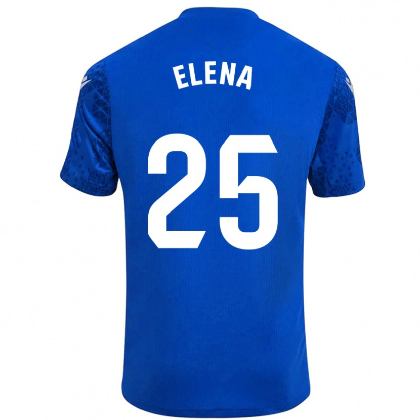 Danxen Dzieci Elena Gómez Labrador #25 Niebiesko Biały Koszulka Bramkarska 2025/26