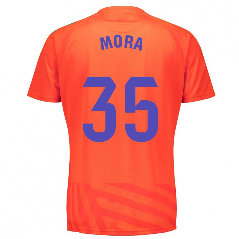 Danxen Dzieci Israel Mora #35 Czerwono Niebieski Koszulka Bramkarska 2025/26