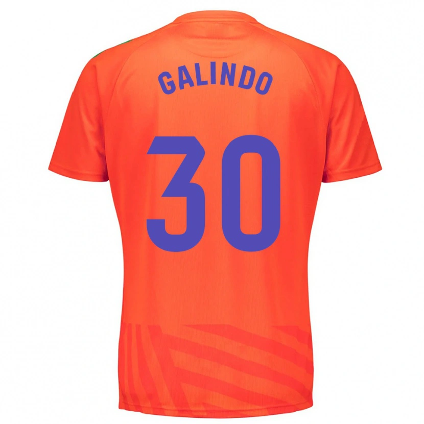 Danxen Dzieci Cristian Galindo #30 Czerwono Niebieski Koszulka Bramkarska 2025/26