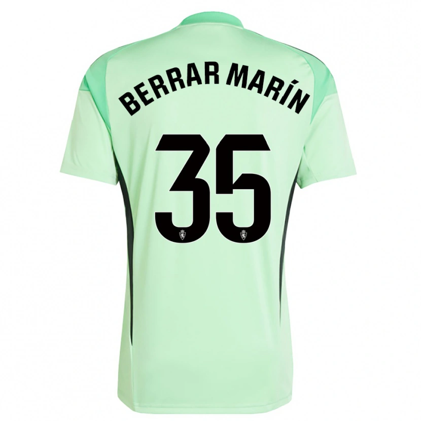 Danxen Dzieci Sergio Berrar #35 Średnio Zielony Koszulka Bramkarska 2025/26