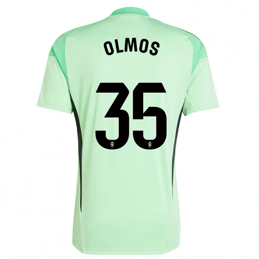 Danxen Dzieci Lucas Olmos #35 Średnio Zielony Koszulka Bramkarska 2025/26