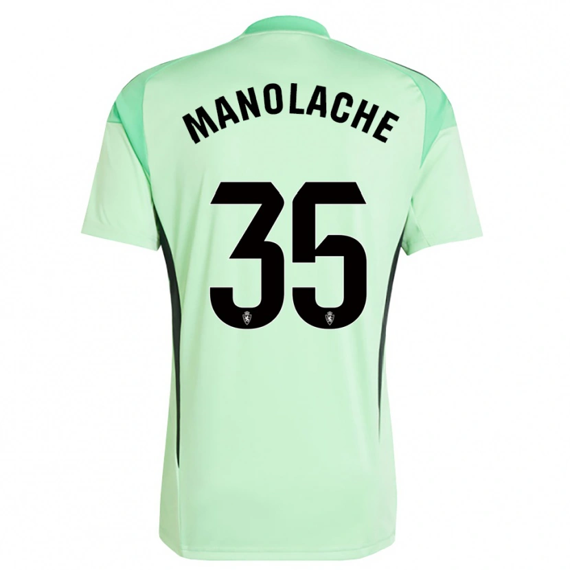 Danxen Dzieci Marcos Manolache #35 Średnio Zielony Koszulka Bramkarska 2025/26