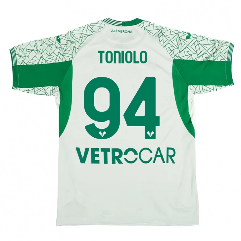 Danxen Dzieci Giacomo Toniolo #94 Zielony Czerwony Koszulka Bramkarska 2025/26