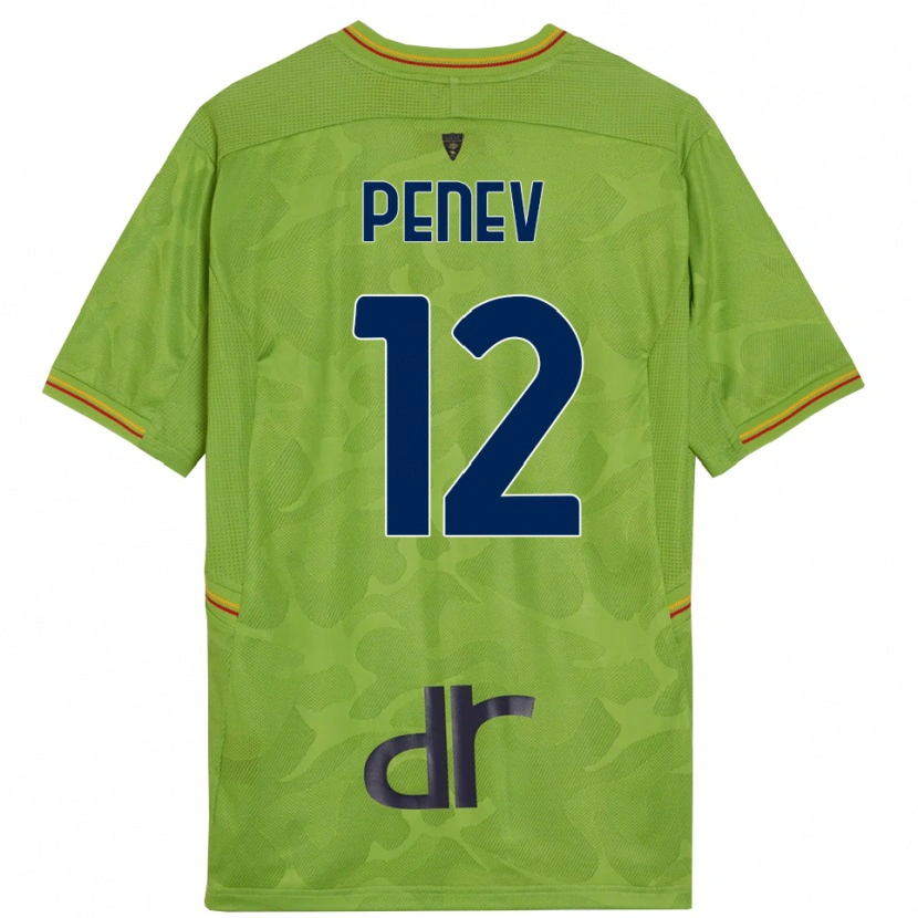Danxen Dzieci Plamen Penev #12 Leśna Zieleń Czarny Koszulka Bramkarska 2025/26