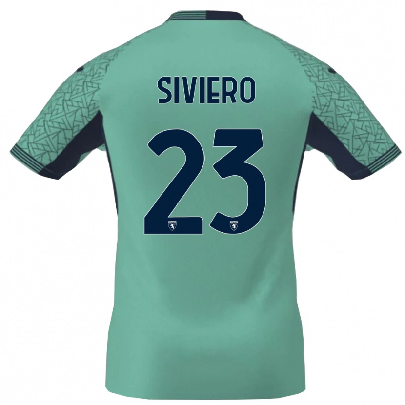 Danxen Dzieci Lapo Siviero #23 Błękit Laguna Koszulka Bramkarska 2025/26