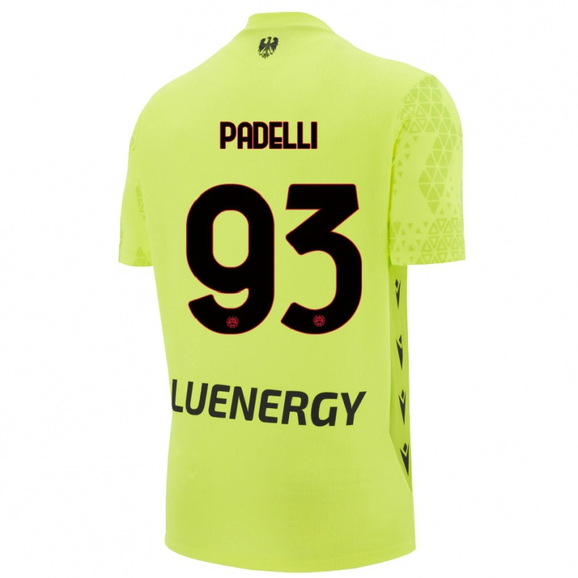 Danxen Dzieci Daniele Padelli #93 Zielony Żółty Czarny Koszulka Bramkarska 2025/26
